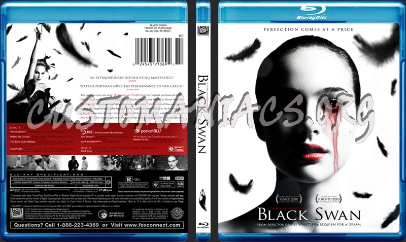 Black Swan blu-ray cover