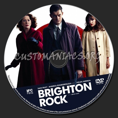 Brighton Rock dvd label