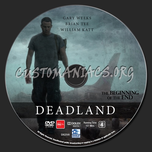 Deadland dvd label