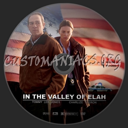 In The Valley Of Elah dvd label