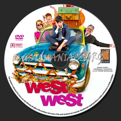 West is West dvd label