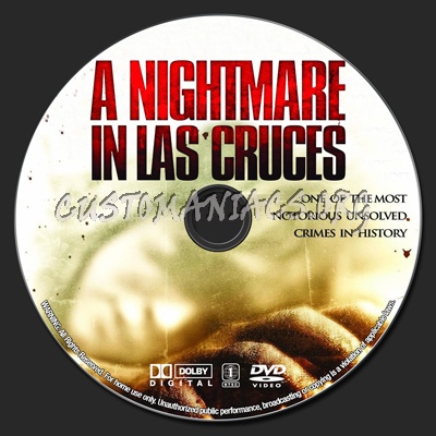 A Nightmare in Las Cruces dvd label