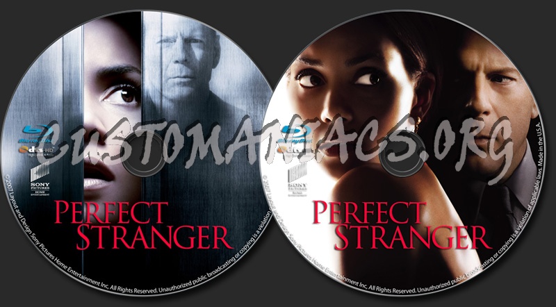 Perfect Stranger blu-ray label