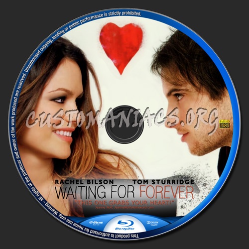 Waiting For Forever blu-ray label