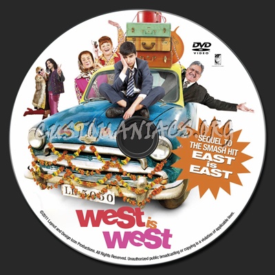 West Is West dvd label