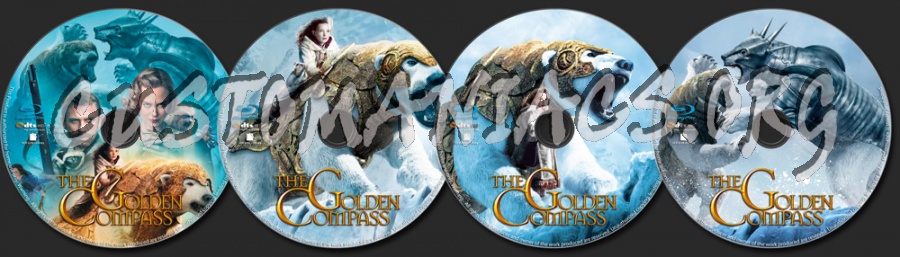 The Golden Compass blu-ray label