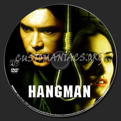 Hangman dvd label