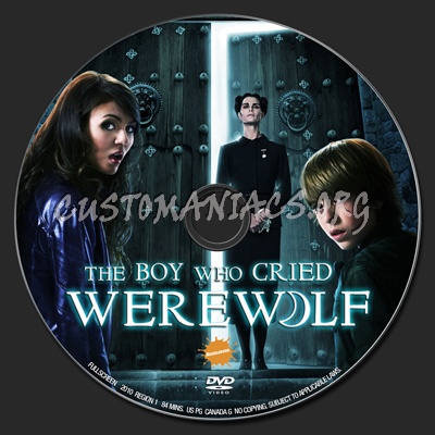 The Boy Who Cried Werewolf dvd label