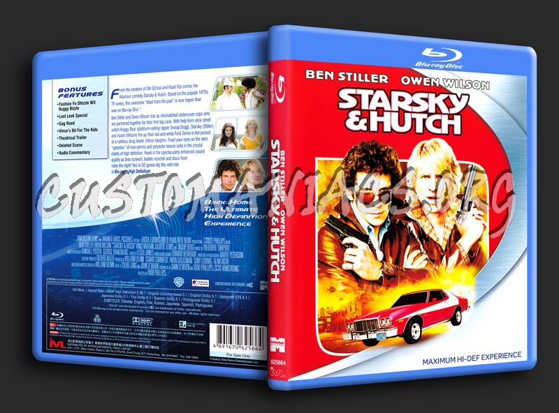 Starsky & Hutch blu-ray cover