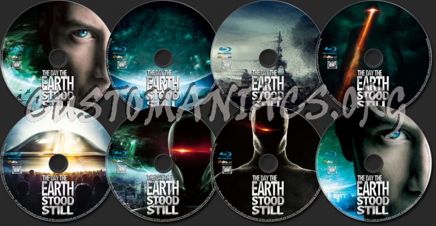 The Day the Earth Stood Still blu-ray label