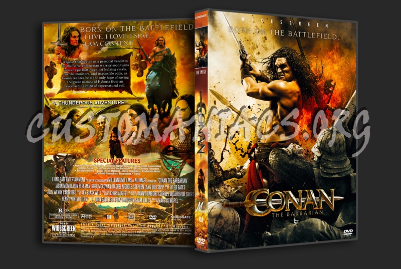 Conan the Barbarian dvd cover