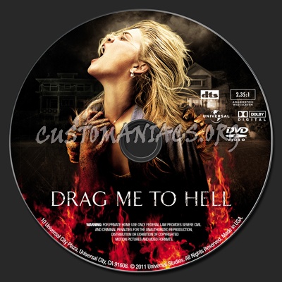 Drag Me To Hell dvd label