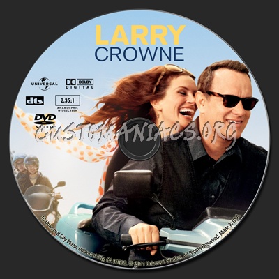 Larry Crowne dvd label