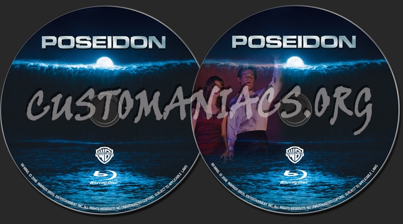 Poseidon blu-ray label