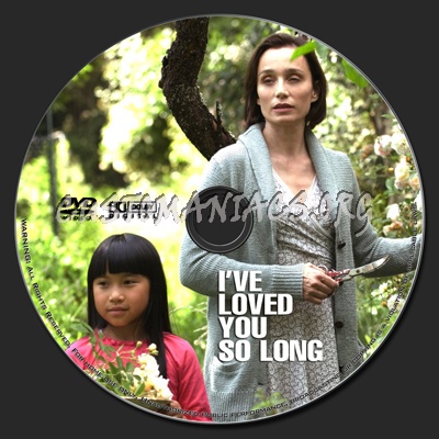 I've Loved You so Long dvd label