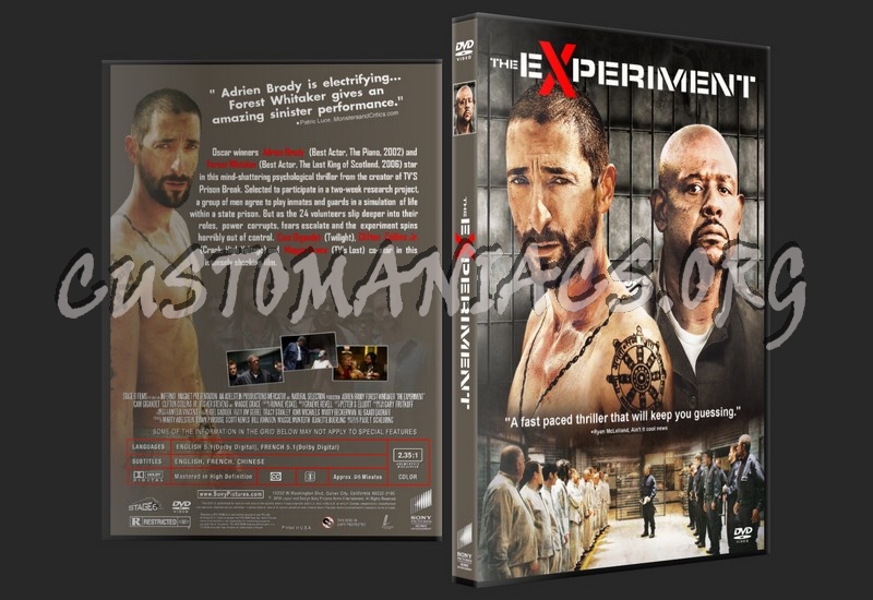The Experiment dvd cover
