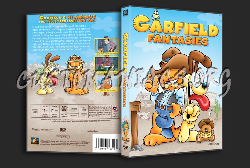 Garfield Fantasies dvd cover