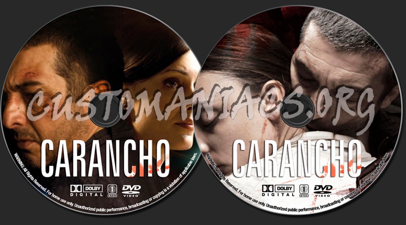 Carancho dvd label