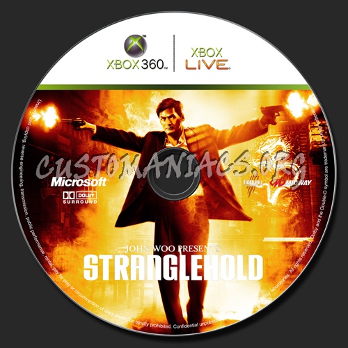 Stranglehold dvd label