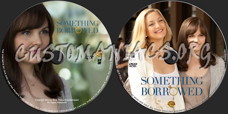 Something Borrowed dvd label