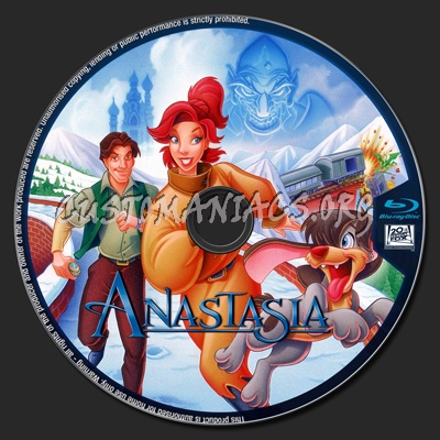 Anastasia blu-ray label