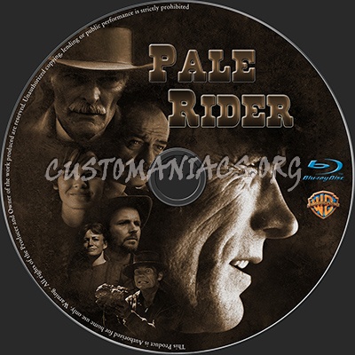 Pale Rider blu-ray label