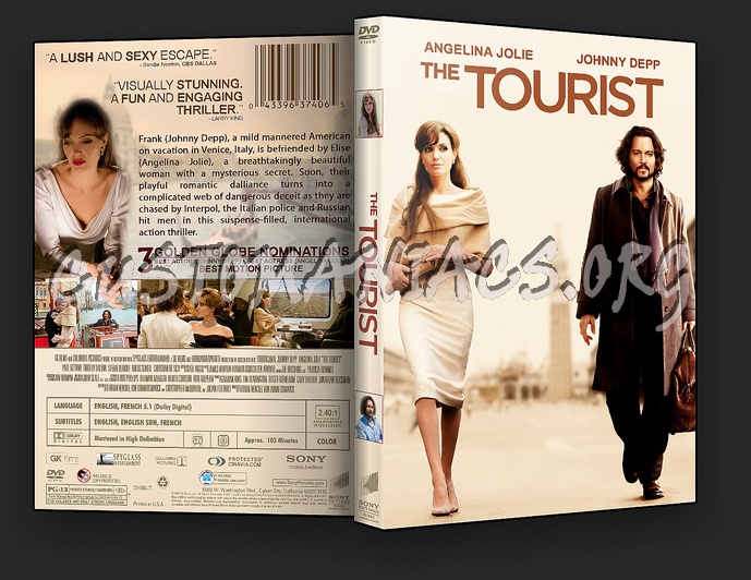 The Tourist dvd cover