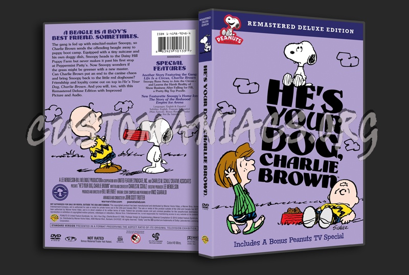 He's Your Dog, Charlie Brown dvd cover