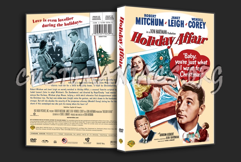 Holiday Affair dvd cover