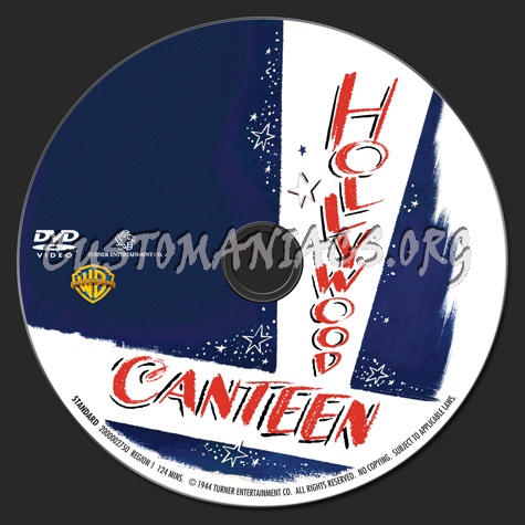 Holywood Canteen dvd label