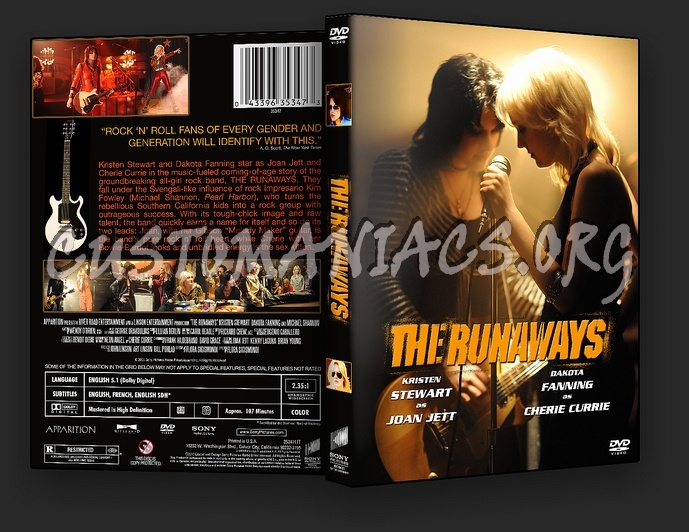 The Runaways dvd cover