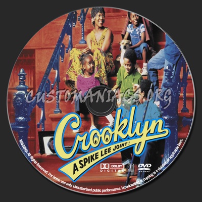 Crooklyn dvd label