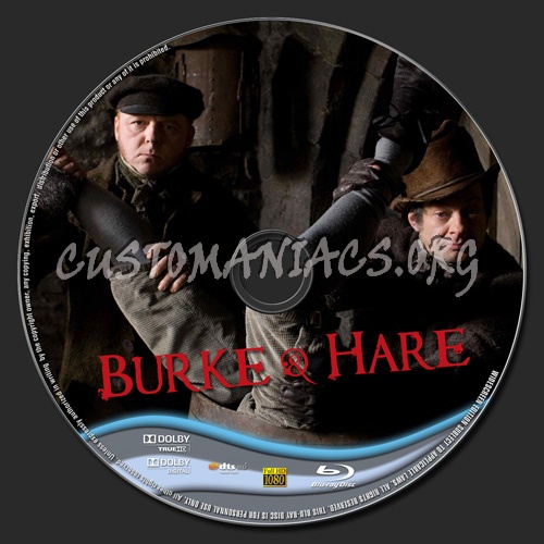 Burke & Hare blu-ray label