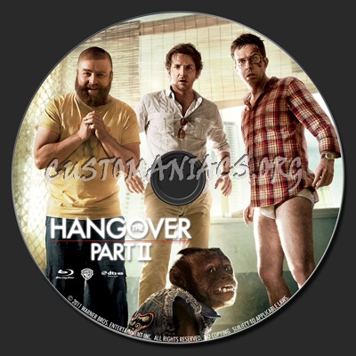 The Hangover: Part II blu-ray label