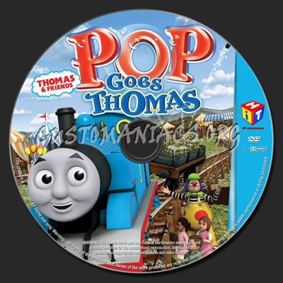 Thomas & Friends - Pop Goes Thomas dvd label