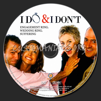 I Do & I Don't dvd label