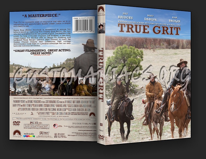 True Grit dvd cover