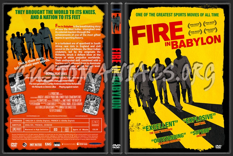 Fire in Babylon dvd cover