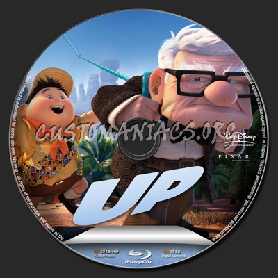 Up blu-ray label