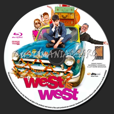 West is West blu-ray label