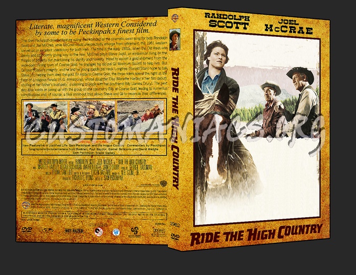 Western Collection Ride The High Country 1962 dvd cover