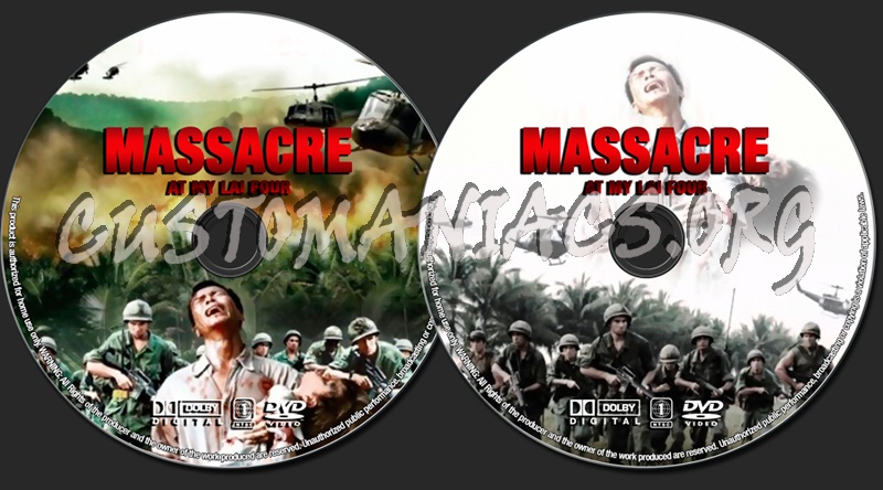 Massacre At My Lai Four dvd label