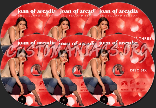 Joan of Arcadia Season 2 dvd label