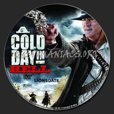 A Cold Day in Hell dvd label