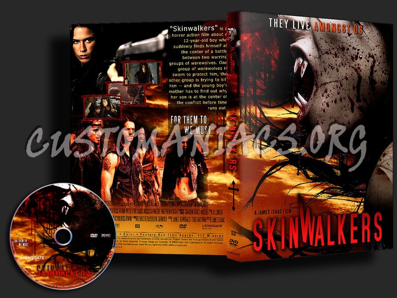 Skinwalkers dvd cover