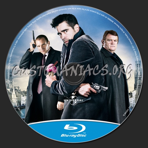 In Bruges blu-ray label