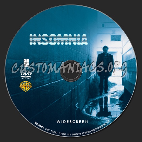 Insomnia dvd label