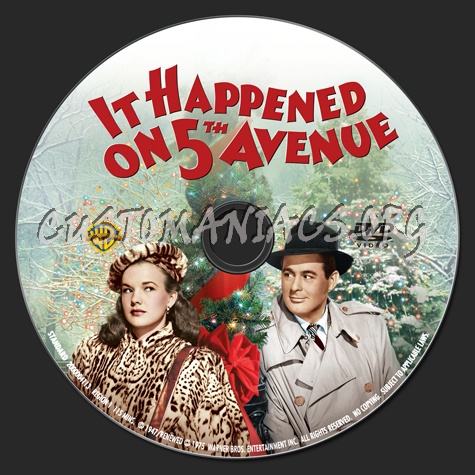 It Happened on 5th Avenue dvd label