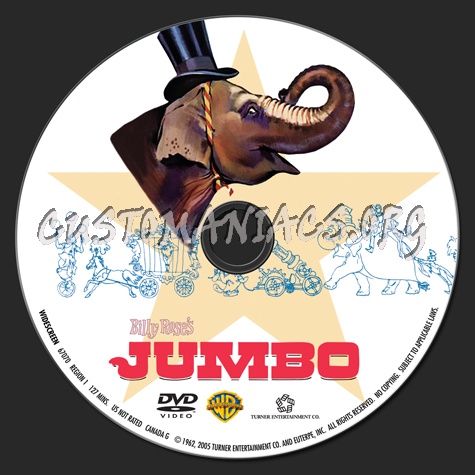 Jumbo dvd label