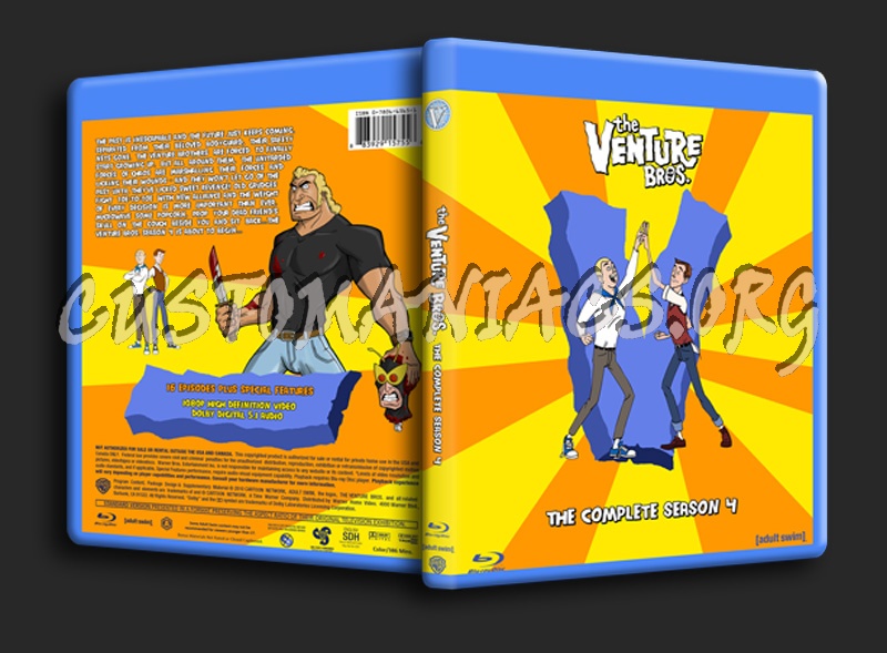 Venture Bros. Season 4 blu-ray cover